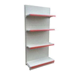 Buy cheap Factory Customized Color Size Logo white wall shelves gandola shelves light duty from wholesalers