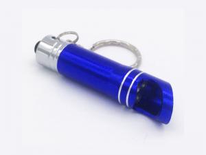 China Personalized Anodized Aluminum Mini LED Flashlight Light Keychain Beer Bottle Opener, Laser Engrave Logo, Cheap Key Ring on sale