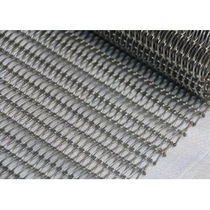 China 304 Balanced Weave Conveyor Belts , Wire Mesh Belt For Vegetable Washing Oven wholesale