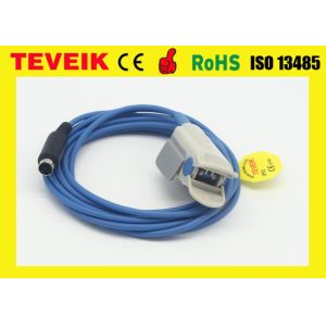 Buy cheap DIN 7pin Reusable Spo2 Sensor , Adult Finger Clip Schiller Spo2 Sensor from wholesalers