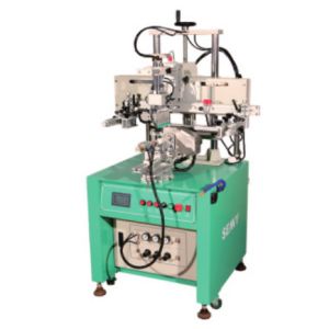 China CNC 600pcs/Hr Semi Auto Screen Printing Machine For Curved Shape Bottle wholesale