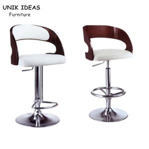 China 42 Inch Adjustable Counter Height Stools Set Of 2 4 With Backs Metal Footrest wholesale