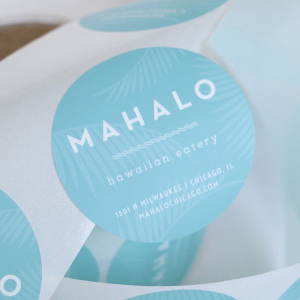 Peelable Hot Stamping Printed Self Adhesive Labels On A Roll