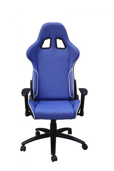 Quality Iron Frame Manager Desk Chair / Armrest Adjustable Office Chair With Memory Foam for sale