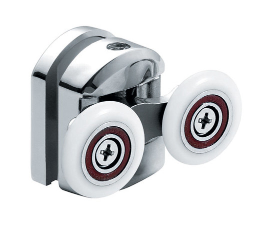 15kg Capacity Plastic Sliding Door Rollers High Strength Top Shower Door Rollers