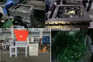 China Small Scale PET Bottle Shredder Machine 300kg/Hr Capacity For Recycling wholesale
