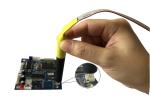 SOIC 8 pogo-pin holder with guide cap for in-circuit programming of EEPROM in