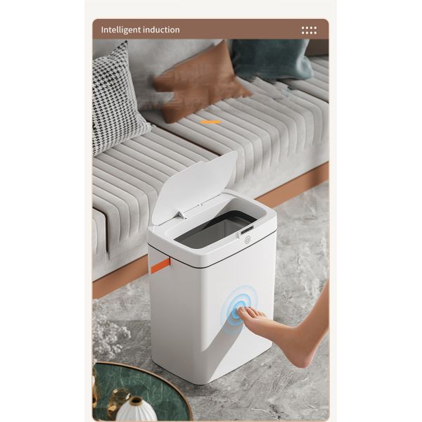 Intelligent Trash Can Smart Sensor Waterproof Dustbin Household Induction Garbage Bin Automatic Packing House Garbage Can