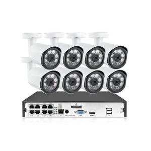 Buy cheap Outdoor 8CH H.265 PoE IP Camera Kit 1080P Plug And Play 30M IR Distance from wholesalers
