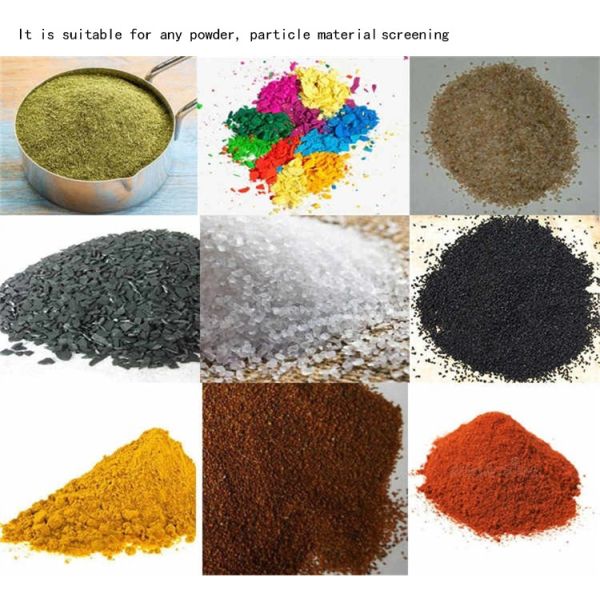 Stainless Steel Airflow Centrifugal Sifter Sieve Machine For Maximum Output