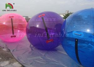 China Durable colorful Inflatable Walk On Water Ball 2m Dia 1.0mm Waterproof PVC For Rental wholesale