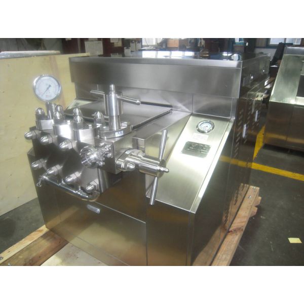Diaphragm 3 Piston 150Mpa Milk Homogenizer Machine