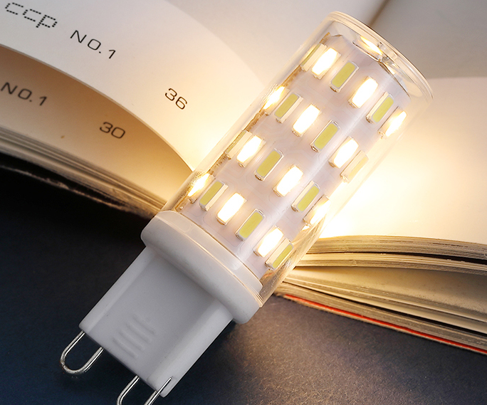 High Brightness Led Pin Three Color G9 Led Bulb 12w Non Stroboscopic