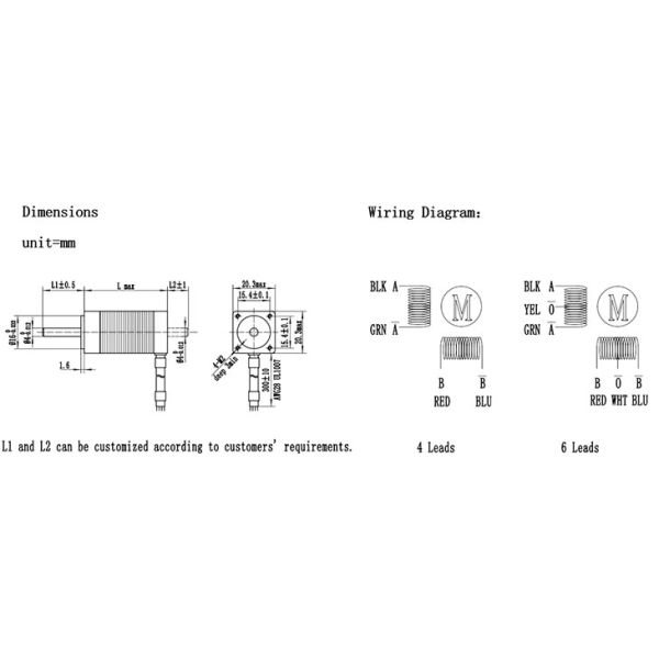 7711442277890871.jpg nema8 20HS 2 phase 1.8° hybrid stepper motor