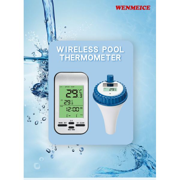 Smart Digital Instant Read Thermometer Swimming Pool Water Temperature Thermometer