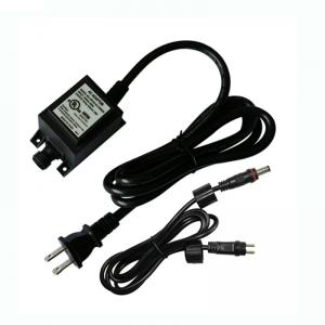 China 15W IP68 Durable LED Power Supply Adapter AC 12V 24V Rubber Material wholesale