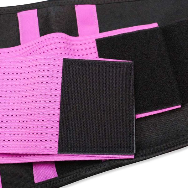 Custom Purple Solid Waist Trainer Corset Neoprene Sweat Belt For Fat Loss