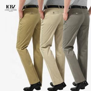 China Cargo Pants for Men 2022 Spring and Summer Thin High Waist Straight Dad Dress Pant wholesale