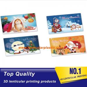 China New style 3D effects lenticular trading cards PET 3D lenticular printing plastic gift card with competitive price on sale