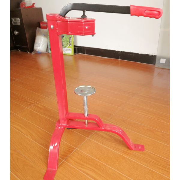 Heavy Italian Wine Floor Corker Hand Held Easy Use For Homemade Brewing