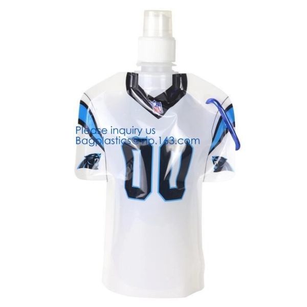 Biodegradable Liquid Packaging Leakage Proof Pouch Custom Custom 1 Gallon Water Bag Foldable Sports Drinking Water Bag