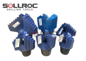 China Step Drag Drill Bits Chevron Drag Bits With Tungsten Carbides wholesale