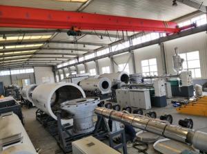 China 800kg/H HDPE Jacket Pipe Extrusion Line For Pre Insulated Pipe on sale