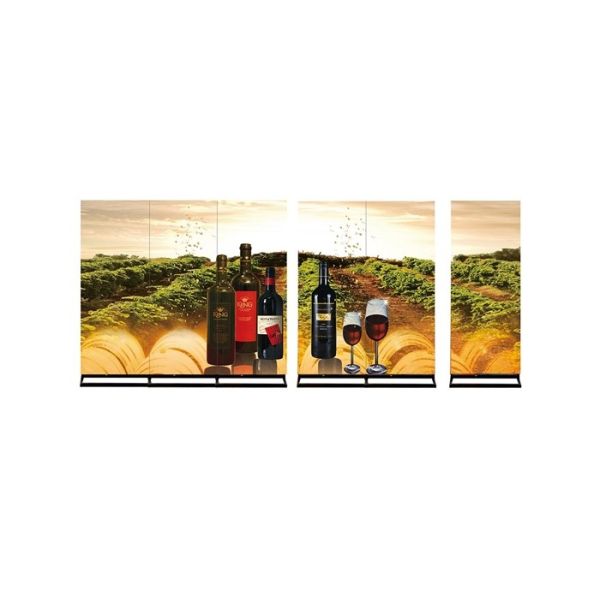 16.7 Trillion Color Graphics Commercial LED Display 1/32S Driving Mode for Messaging