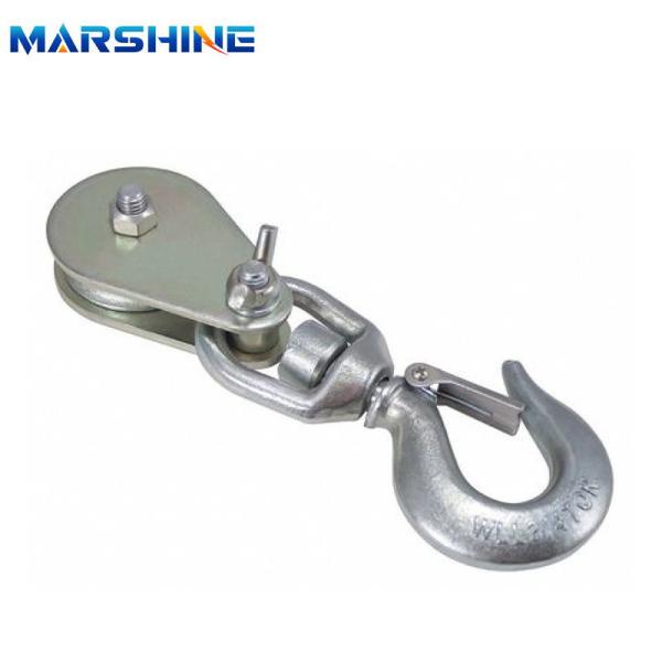 Quality High Load Capacity Single Sheave Stringing Pulley Block for Transmission Line Tools for sale