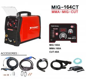 China Mig-164ct Mma / Mig / Cut 3 In 1 Welding Machine 40a Cutting wholesale