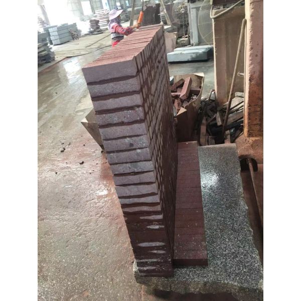 Dayang Red Granite stone slabs Red Porphyry tile cube paving