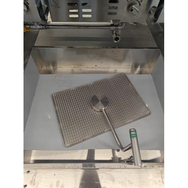 LPG Gas Natural gas Double Tanks Four Baskets Digital Panel gas Chips Open Fryer