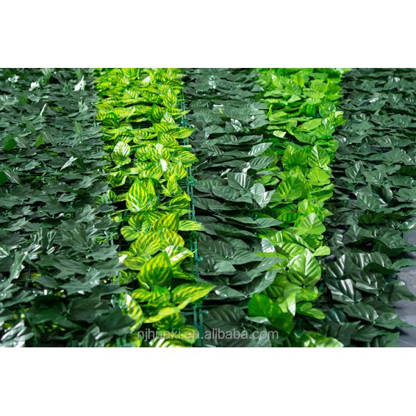 Simulation Fence Green Fence Leaves Artificial Plants And Flowers Garden Ornaments