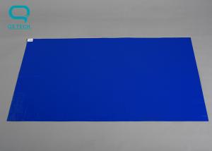 China Blue PE Film Sticky Floor Mats , Anti Static Sticky Mat 99.9 Dedusting Effect on sale