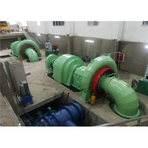 400V 800V 6.3kV 10kV Francis Hydraulic Turbine Generator 10m-300M Stainless Steel