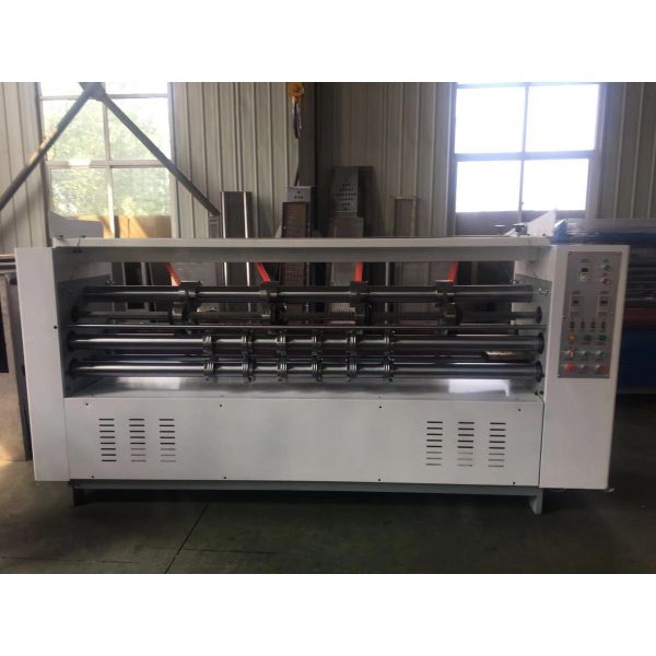 Corrugated Cardboard Thin Blade Rotary Machine Electrical Drive Drive Color