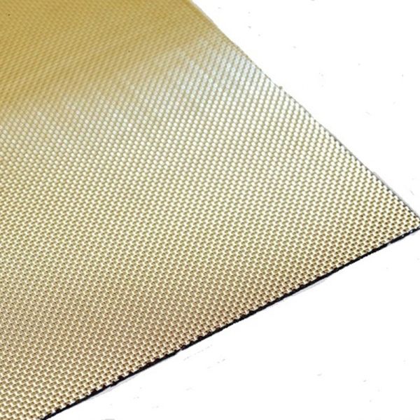 PVDF Decorative Brass Mesh Screen Weave Wire Mesh Laminated Glass