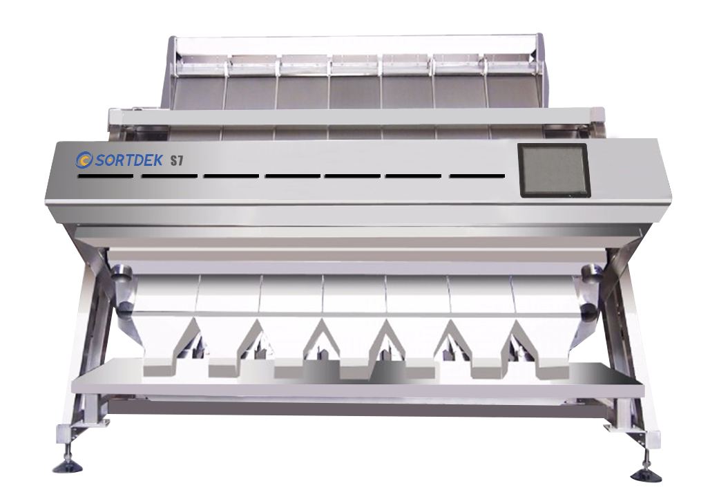 Sea Salt Processing Stainless Steel 5T/H Optical Color Sorter