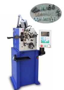 China Simplified Setup Disc Extension Spring Machine With CNC Controlled Servo Motion System wholesale