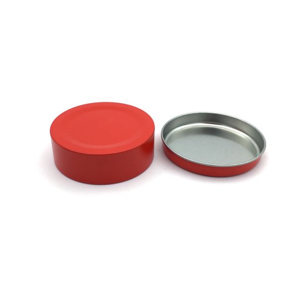 Round Mint Tin Box Customized Candy Tin for Christmas Tin Container Manufacturer