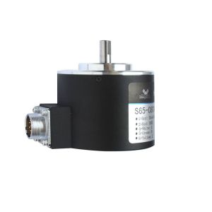 Buy cheap 65mm Outer Dimension Optical Rotary Encoders 2048P / R Open Collector Output 12 from wholesalers