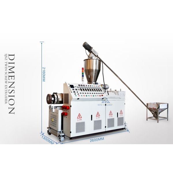 110kW Power Sino-HS 3 Layer PVC Pipe Making Machine / HDPE Pipe Machine / PPR Pipe Machine