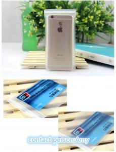 China Soft surface PVC zipper pouch , EVA Plastic Pouches Packaging bag for iphone packaging on sale