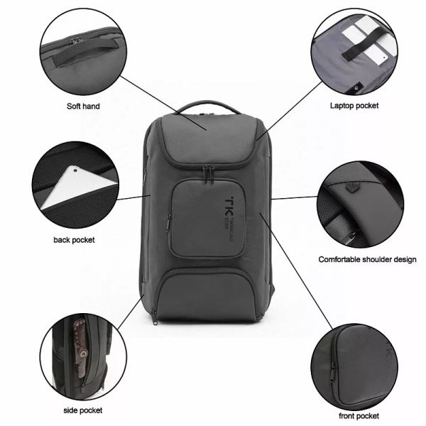 ODM Large Capacity Laptop Backpack 36L MultiFunction Men Computer Backpack