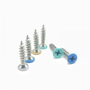China Countersunk Color Paint Self Tapping Screw Furniture Painting ISO wholesale
