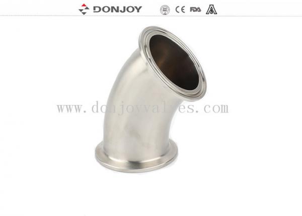 Quality Polished Stainless Steel Sanitary Clamp tee clamp elbow SUS304  SS316L for sale