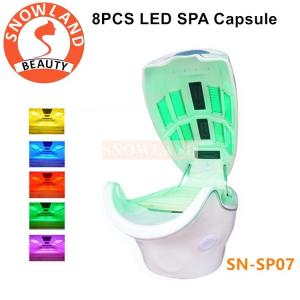 China Far Infrared Sauna Spa Capsule / LED Light Therapy Bed For dry Steam wholesale
