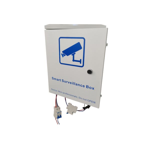 Outdoor Non-Intelligent Pole Mounted Cabinet Solar Powered Box With Fan Model EDBU2082SGPE