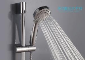 China Ergonomic ABS Shower Head In Chrome 3 Spray Removable Shower Head on sale