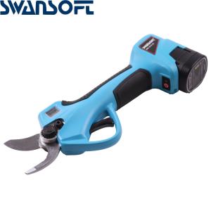 Swansoft LED Display Li-ion battery powered cordless electric pruning operated